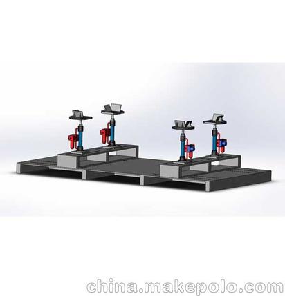 四立柱道路模擬試驗臺(圖1) 四立柱道路模擬試驗臺(圖1)